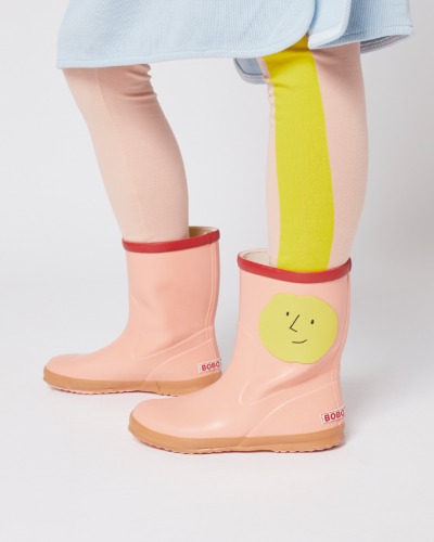 Yellow Faces rain boots_221AI015