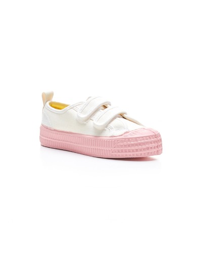 STAR MASTER KID VELCRO COLOR SOLE_WHITE_PINK