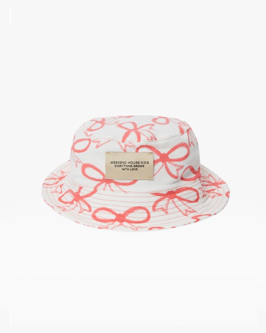 Pink bows hat_WHK_22SS_436