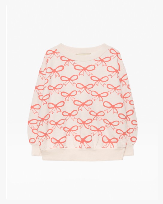 Pink bows sweatshirt_WHK_22SS_326
