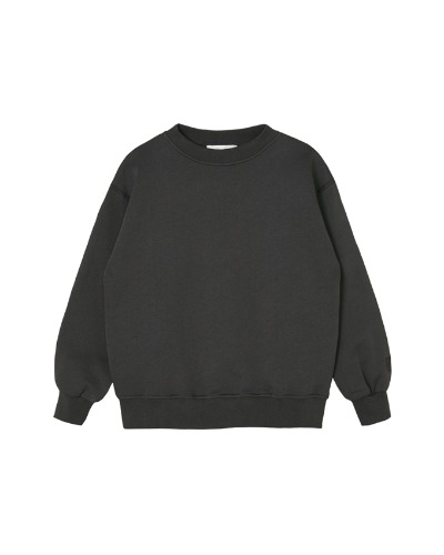 Oversized Sweatshirt_Washed Black Fleece Jersey_MS079_WashedBlack