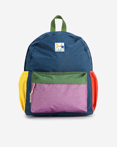 Color Block backpack_222AI001