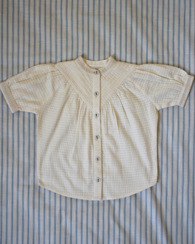 ESSENTIAL BLOUSE-Natural organic cotton_N66-SS24